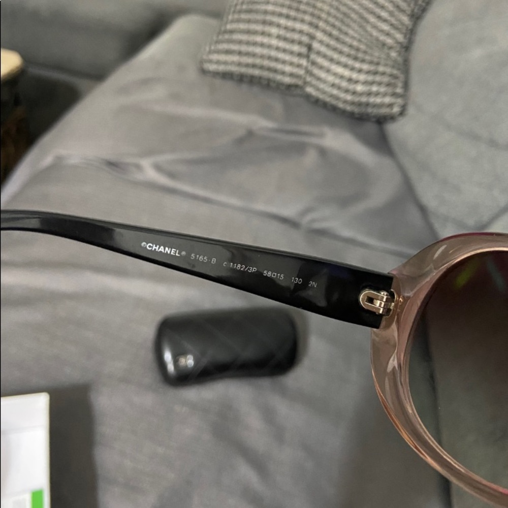 Chanel Sunglasses designer brand luxury cc logo pink black authentic - Picture 5 of 13